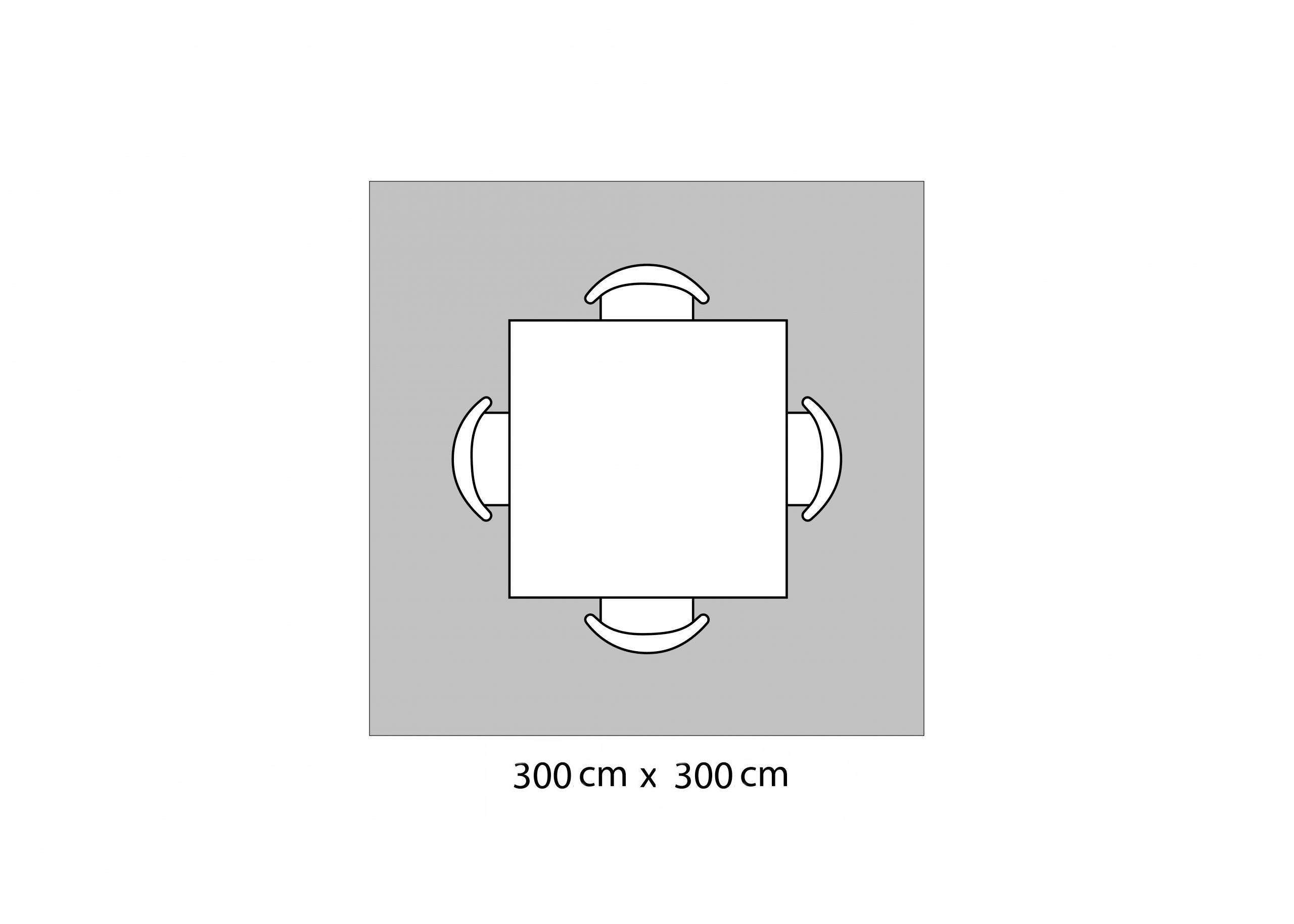 Dining size