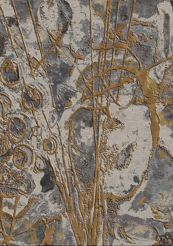 Expression in Metallics Rug - Jenny Jones Rugs